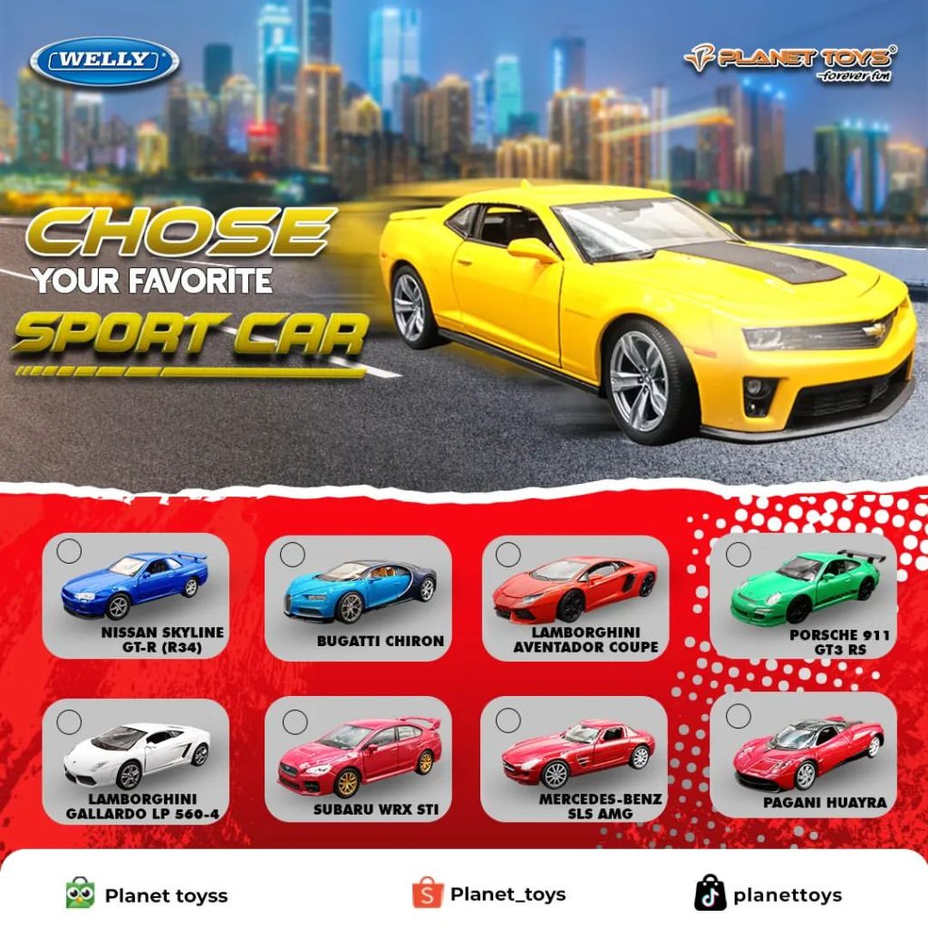 Mainan Welly diecast