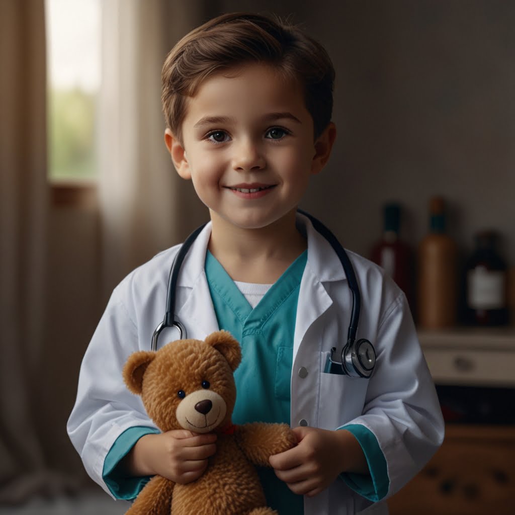 Mainan baju dokter